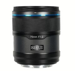 Sirui Sniper 75mm F1.2 APS-C/S35 Auto-Focus Lens (E Mount, Black, Carbon Fiber)