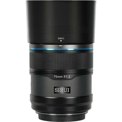 Sirui Sniper 75mm F1.2 APS-C/S35 Auto-Focus Lens (X Mount, Black, Carbon Fiber)