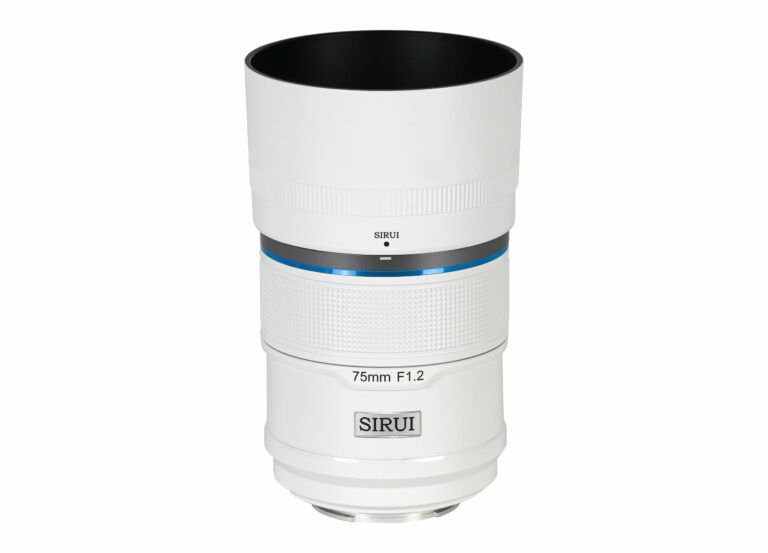 Sirui Sniper 75mm F1.2 APS-C/S35 Auto-Focus Lens (X Mount, White)