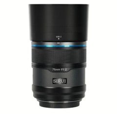 Sirui Sniper 75mm F1.2 APS-C/S35 Auto-Focus Lens (Z Mount, Black, Carbon Fiber)