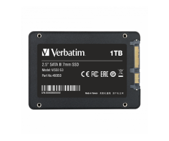 Verbatim 1TB Dahili Sata VI 550 SSD S3 2,5 500MB/S - 550MB/S-(49353) (ARTIKEL NO: 1226584)