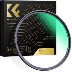 K&F Concept 39mm NANO-X MCR MC-UV 28 Çok Katmanlı Kaplamaya sahip  Koruma Filtresi 8K Ultra HD