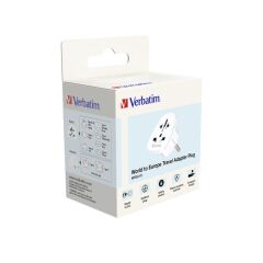 Verbatim Wteu-01 World To Europe Travel Adapter Plug(49541)