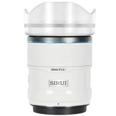 Sirui Sniper 23mm, 33mm & 56mm F1.2 APSC Auto-Focus Lens Kit (X Mount, White, Carbon Fiber)