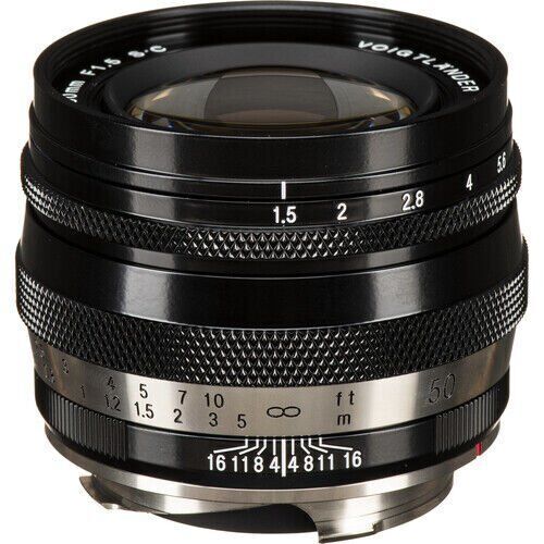 Voigtländer lens F1.5/50mm VM Heliar Classic