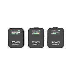Synco G2(A2) Max 2 Kişilik Kablosuz Yaka Mikrofon