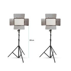 GDX Pro Led 396AS Bataryalı 2'li Sürekli Led Işık Seti