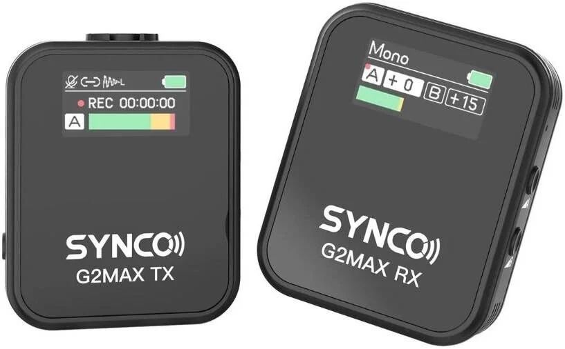 Synco G2A1 Max 1 Kişilik Kablosuz Yaka Mikrofonu