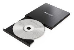 Verbatim External Slimline Cd/Dvd Writer Usb 3.2 Gen 1/Usb-C(43886)