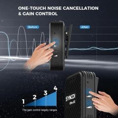 Synco G1A1 Pro Kablosuz Yaka Mikrofonu