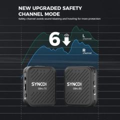 Synco G1A1 Pro Kablosuz Yaka Mikrofonu
