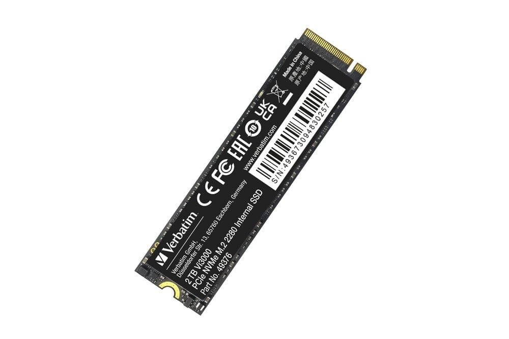 Verbatim 2TB Dahili M.2 SSD VI3000 PCIE4 2200MB/S - 3100MB/S(49276)
