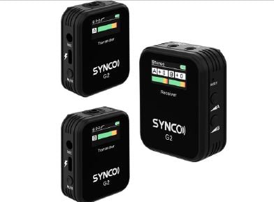 SYNCO G2A2 Kablosuz Yaka Mikrofon Sistemi