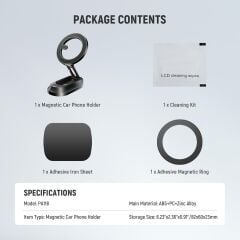 NEEWER PA118 Manyetik Araç Telefon Tutucu