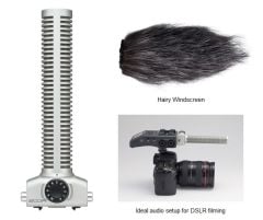 Zoom SGH-6 H-6 İçin Shotgun Mikrofon (Zoom Distribütörü Garantili)