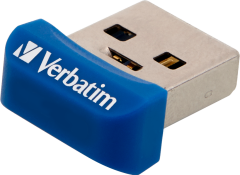 Verbatim 64GB Store&Stay Usb-A 3.2 Nano Flash Bellek Mavi Renk-(98711)