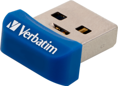 Verbatim 64GB Store&Stay Usb-A 3.2 Nano Flash Bellek Mavi Renk-(98711)
