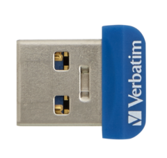 Verbatim 64GB Store&Stay Usb-A 3.2 Nano Flash Bellek Mavi Renk-(98711)