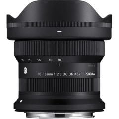 Sigma 10-18mm F/2.8 DC DN Contemporary Lens (Canon RF) (Sigma Türkiye Distribütörü Garantili)