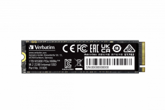 Verbatim 1TB Dahili M.2 SSD VI5000 PCIE4 4500MB/S - 5000MB/S-(31826)