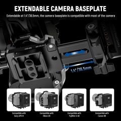 NEEWER PS015 Pro Katlanabilir V-Mount Batarya Plakası