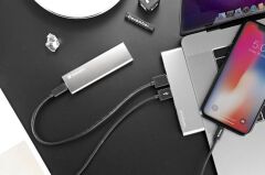 Verbatim 240GB Taşınabilir SSD Usb 3.2 - 400MB/S-500MB/S Gri Kablo Dahil-(47442)
