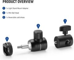 NEEWER ST-GM06 Işık Standı Montaj Adaptörü