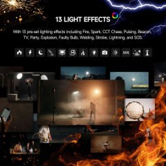 Colbor CL120R 120W RGB COB LED Video Işığı