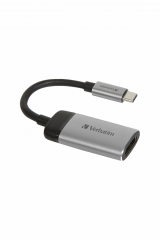 Verbatim Usb-C To Hdmi 4K Adapter - Usb 3.1 Gen 1 / Hdmi 10Cm Cable(49143)