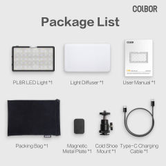 Colbor PL8R RGB Video Işığı