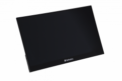 Verbatim Taşınabilir Monitör  Dokunmatik 173 1080P Usb-C Metal Kasa-(49593)