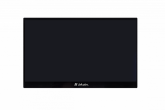 Verbatim Taşınabilir Monitör  Dokunmatik 173 1080P Usb-C Metal Kasa-(49593)