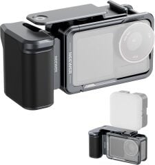 NEEWER AC014+AC034 Kafes ve Yan Kol Kiti (DJI Osmo Action 5 Pro/4/3 Uyumlu)