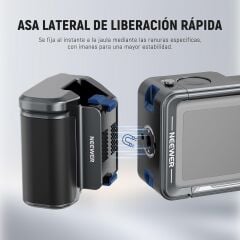 NEEWER AC014+AC034 Kafes ve Yan Kol Kiti (DJI Osmo Action 5 Pro/4/3 Uyumlu)