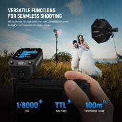 NEEWER QZ-S TTL Kablosuz Flaş Tetikleyici