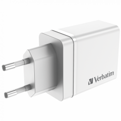 VERBATIM 49701 CHR-30EU2 USB-CHARGER 30W WHITE