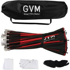 GVM Pro SD200B Bi-Color LED Video Işığı 70cm Parabolik Softbox