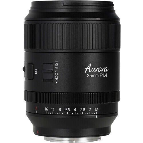 Sirui AURORA 35mm F1.4 Auto-Focus Lens (Nikon Z Mount, Siyah)