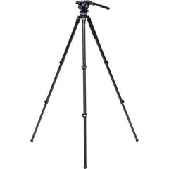 Benro C-373FBS8PRO Carbon Fiber Hidrolik Profesyonel Video Tripod Kit