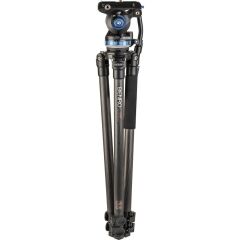 Benro C-373FBS8PRO Carbon Fiber Hidrolik Profesyonel Video Tripod Kit