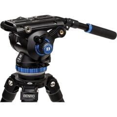 Benro C-373FBS8PRO Carbon Fiber Hidrolik Profesyonel Video Tripod Kit