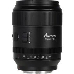 Sirui AURORA 35mm F1.4 Auto-Focus Lens (Fuji X Mount, Siyah)