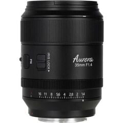 Sirui AURORA 35mm F1.4 Auto-Focus Lens (Fuji X Mount, Siyah)