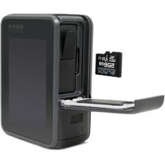 Delkin Devices 256GB BLACK UHS-I V30 MicroSDXC Hafıza Kartı + SD Adapter