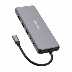 Verbatim 13 Port Usb C Bağlantılı Çoklayıcı Hub 2 x HDMI, 1 x Dis-Port,1x RJ45, 3xUsb-A 3.2 Gen1 ,1xUsb-A 3.2 Gen2,2 (32153)