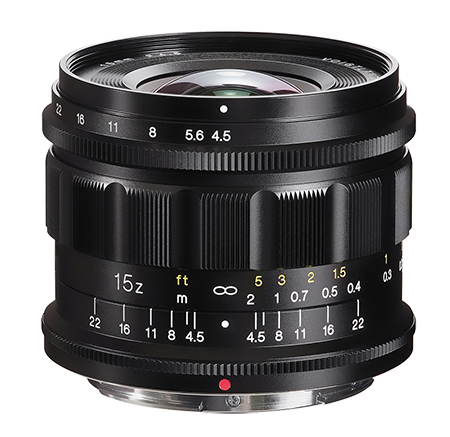 Voigtländer lens F4.5/15mm Z-mount SUPER WIDE-HELIAR