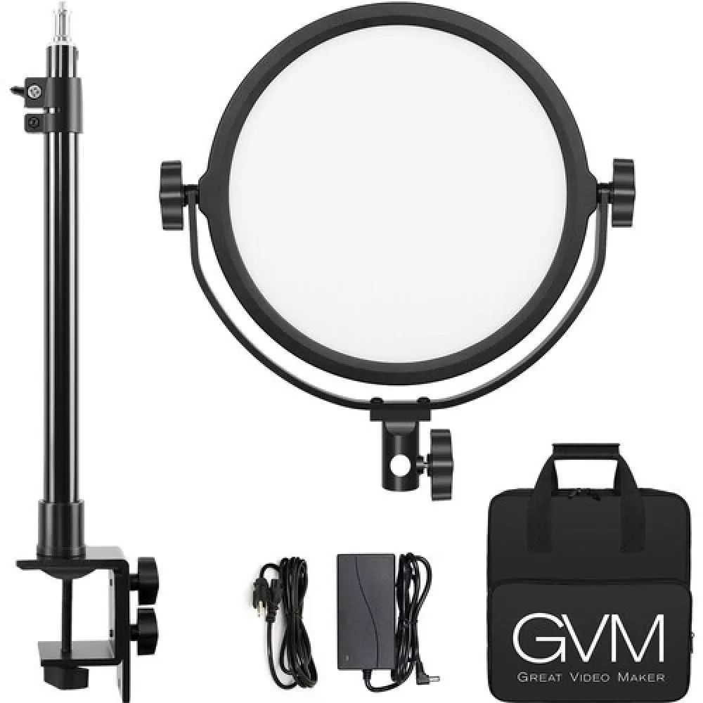 GVM Y30D160 Bi-Color LED Video Edge Light (10'') 2-Light Kit