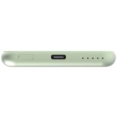 Verbatim 5000 Mah Manyetik Kablosuz (Magsafe) 15W Powerbank 20W PD Yeşil Renk Kablo Dahil-(32241)