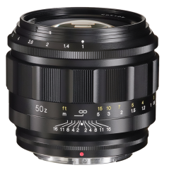 Voigtländer lens F1.0/50mm Z-mount NOKTON