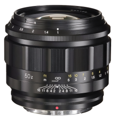 Voigtländer lens F1.0/50mm Z-mount NOKTON